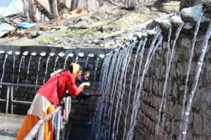Muktinath temple dharra photo Muktinath temple dharra photo